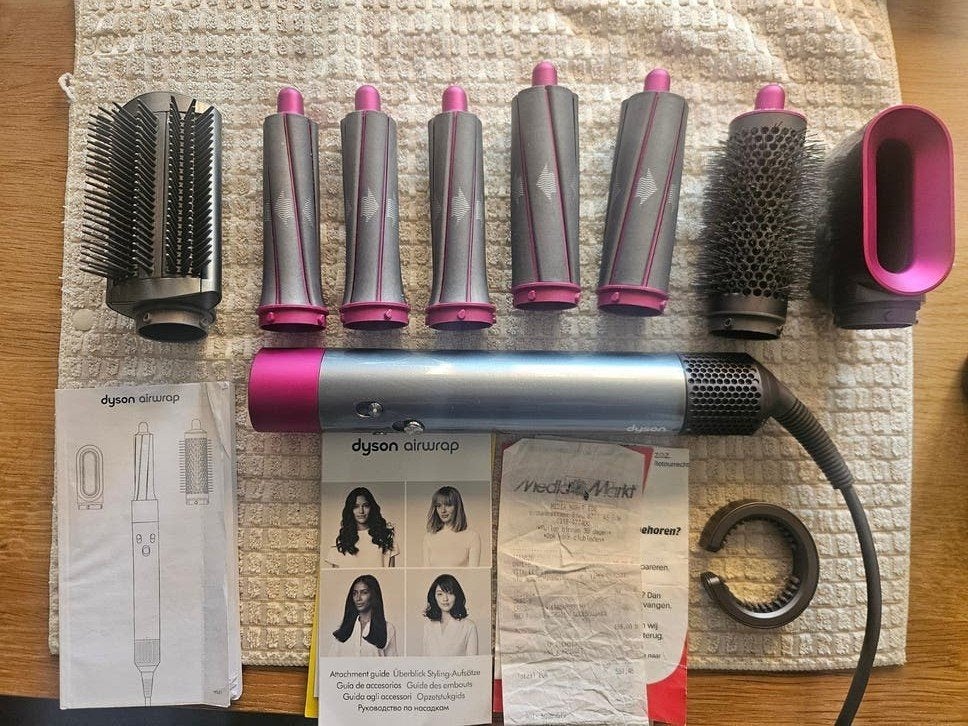 Dyson Airwrap Complete HS01 Fuchsia/Nickel met opbergbox