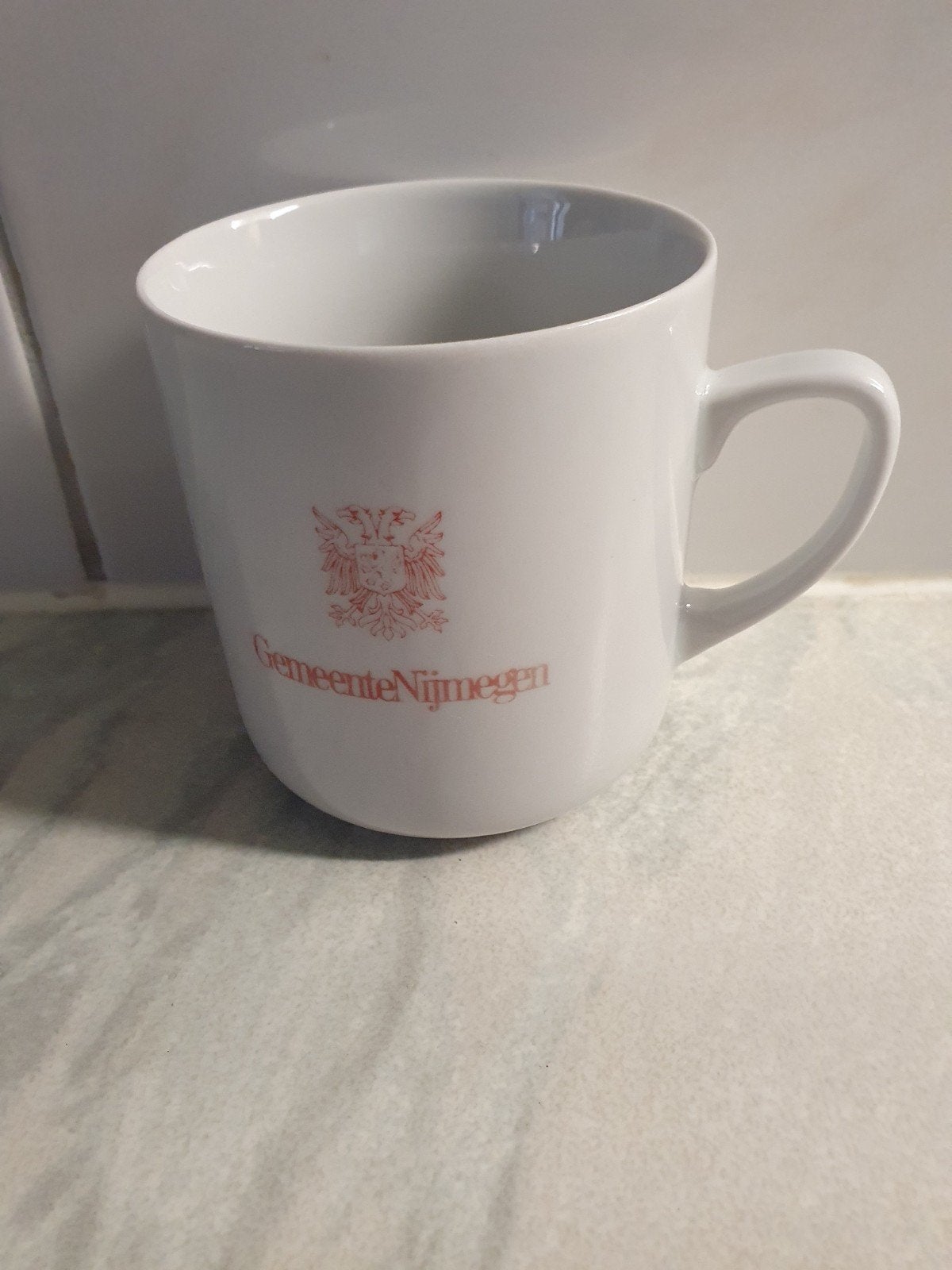 Nijmegen,  gemeente Nijmegen mok, beker, wapen, Verzamelen, Ophalen of Verzenden, Zo goed als nieuw