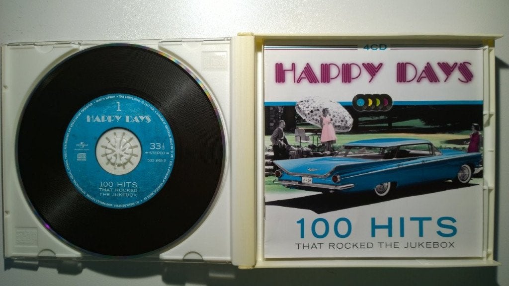 Happy Days! 100 Hits That Rocked The Jukebox, Cd's en Dvd's, Cd's | Verzamelalbums, Ophalen of Verzenden, Zo goed als nieuw, Pop