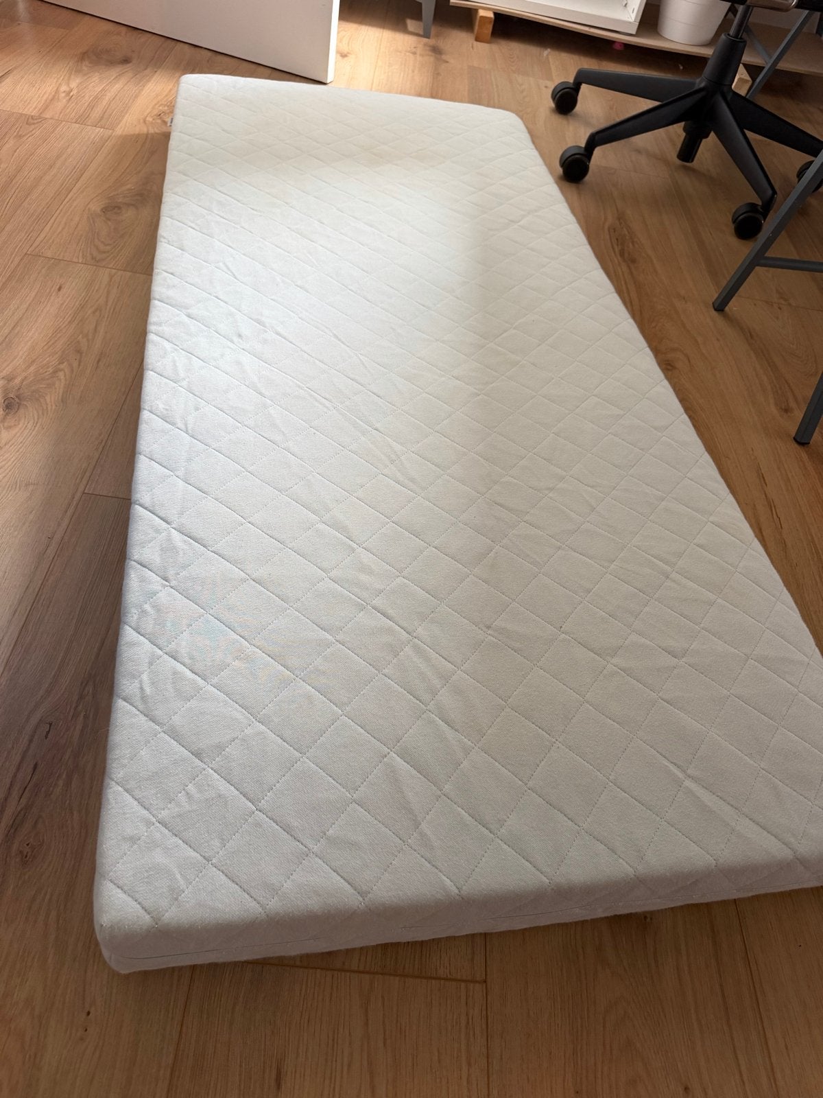 Matras 70x160cm met wasbare hoes, goede staat, Ophalen, Gebruikt, 190 cm of minder, Matras