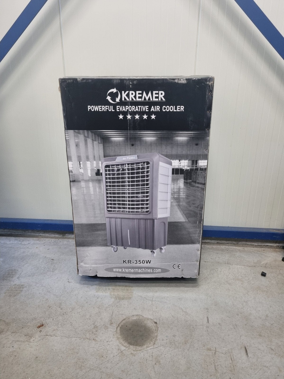 2x Kremer KR-350W Krachtige Evaporatieve Luchtkoeler, Witgoed en Apparatuur, Ventilatoren, Ophalen of Verzenden, Ventilator met afstandsbediening