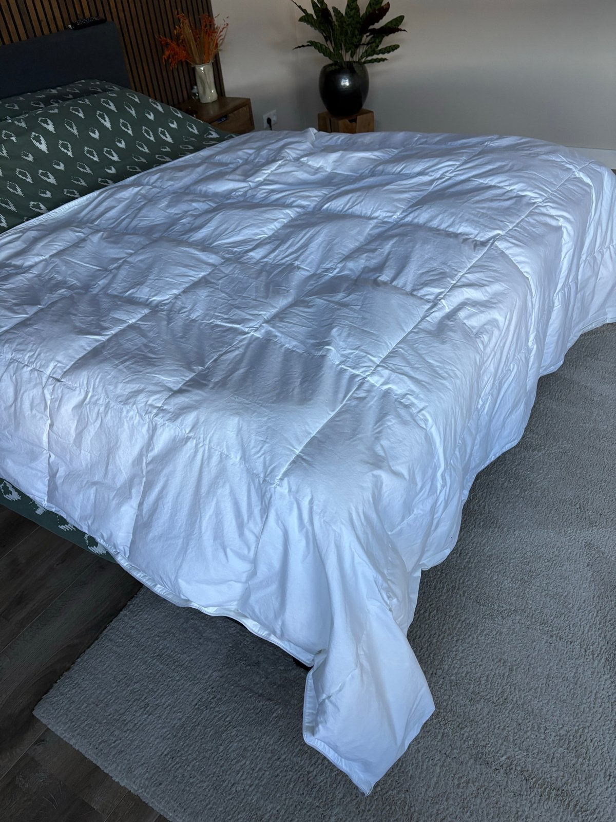 Ecodown 4-seizoenen dekbed 240x200 - Zeer nette staat, Ophalen, Anti-allergisch, Wit, Tweepersoons