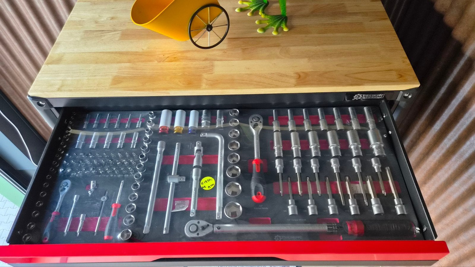 stahlgruppe gereedschapwagen 13 laden waarvan 11 laden vol, Ophalen of Verzenden, Gevuld, Nieuw