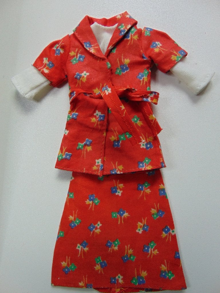 Sindy Vintage outfit 1978 Paris Mode, Ophalen of Verzenden, Gebruikt, Kleertjes