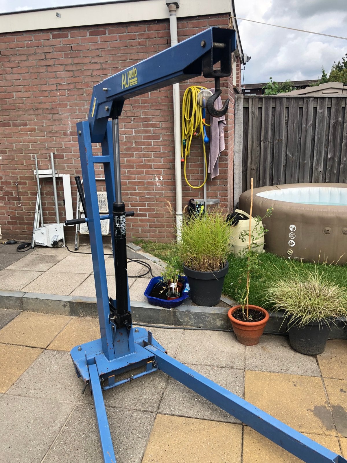 Motor takel, Ophalen, Zo goed als nieuw