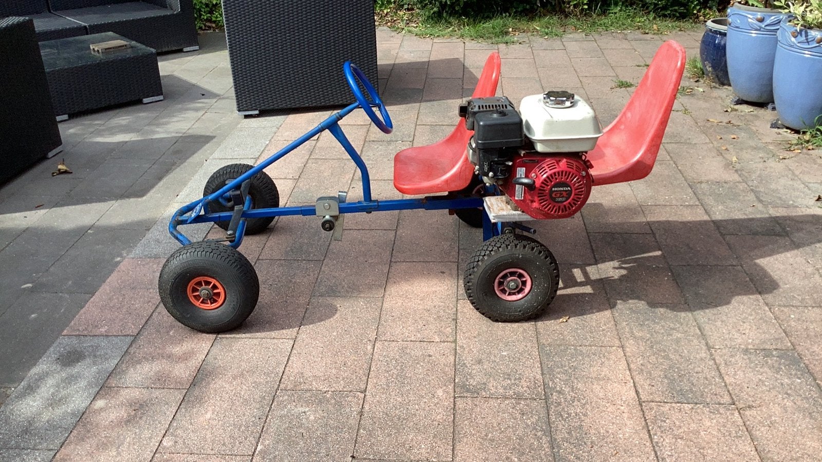 skelter met motor voor projectje, Ophalen, Gebruikt, Berg, Duozit