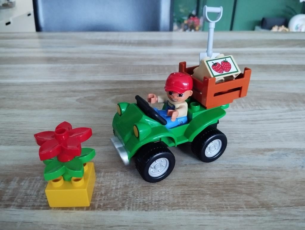 Lego Duplo Vierwielige motor 5645, Ophalen of Verzenden, Gebruikt, Duplo