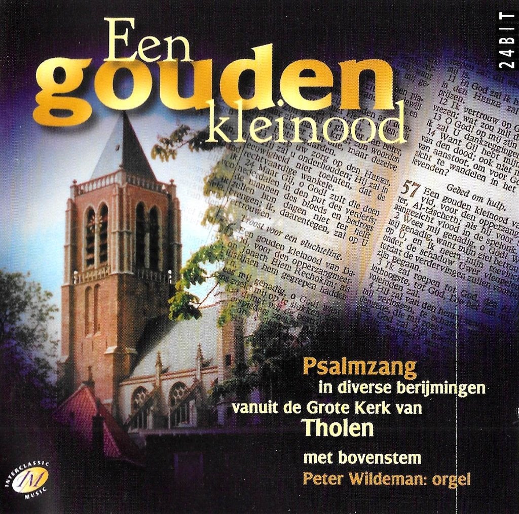 PETER WILDEMAN / ORGEL - PSALMZANG GROTE KERK THOLEN., Ophalen of Verzenden, Zo goed als nieuw, Koren of Klassiek