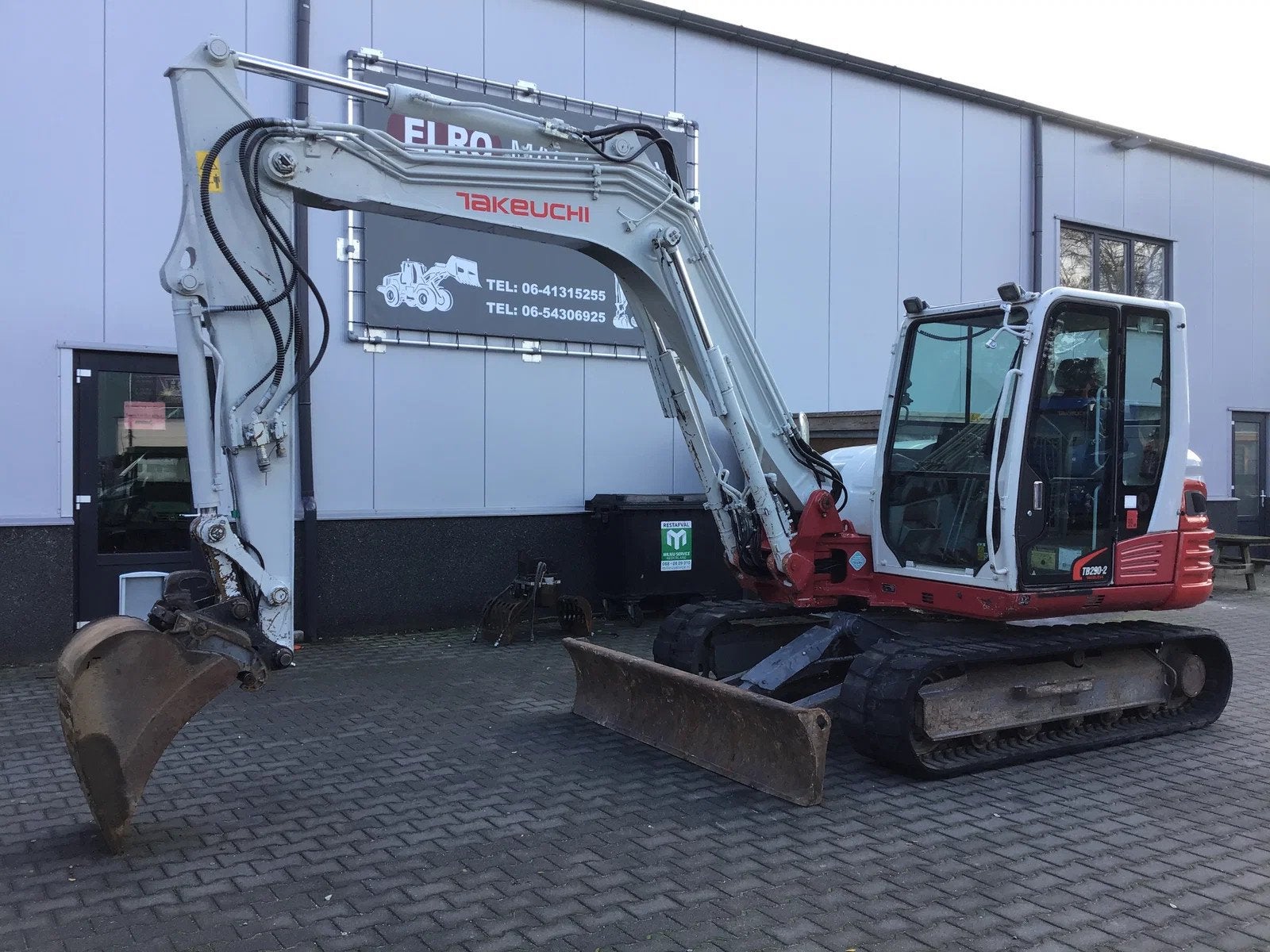 Takeuchi TB290-2 (bj 2020), Zakelijke goederen, Graafmachine