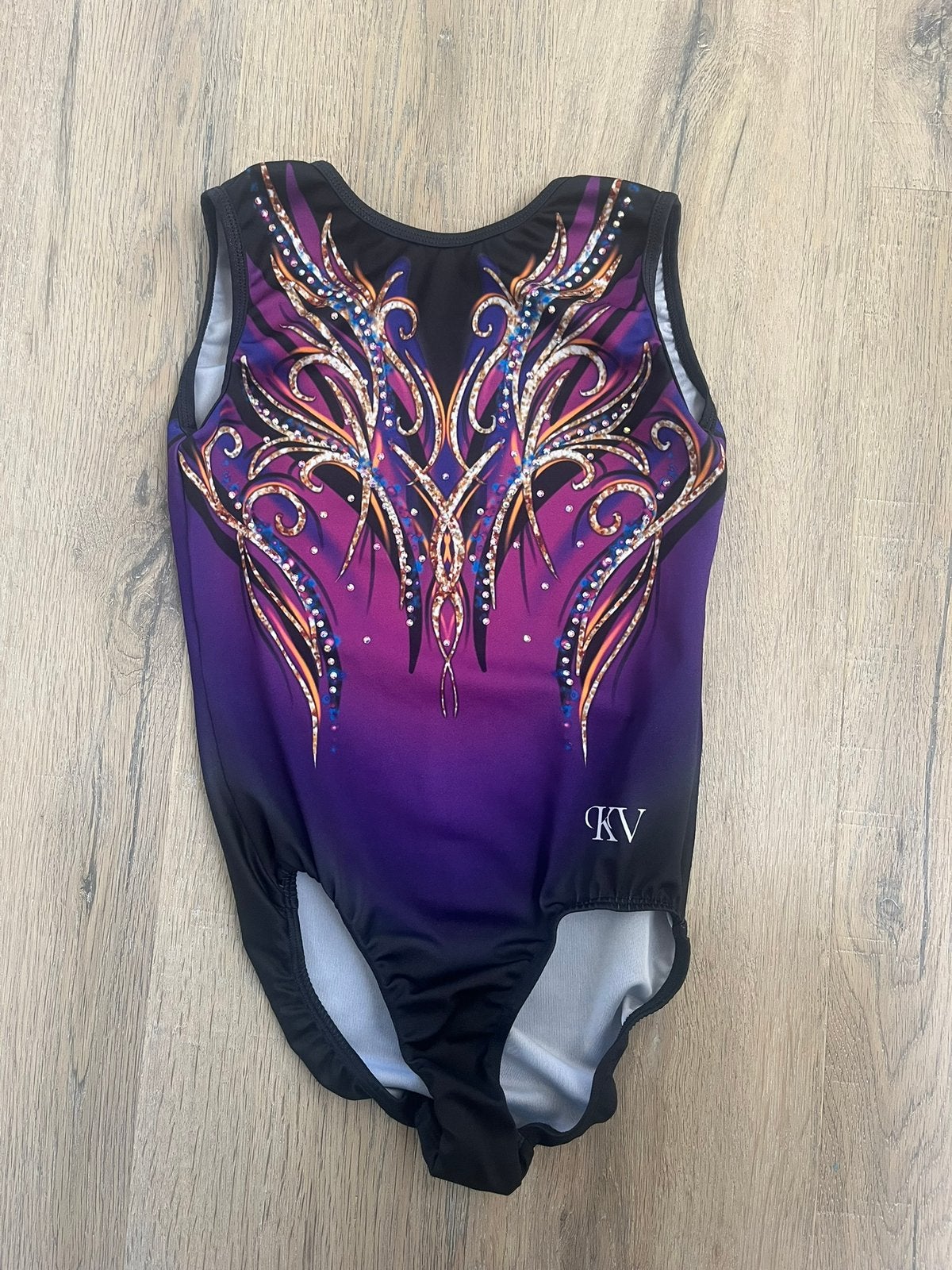 Als nieuw! Turnpakje KV Leotards CL 140-146, Kindermaat 146 t/m 176, Ophalen of Verzenden, Zo goed als nieuw, Turnpak(je)