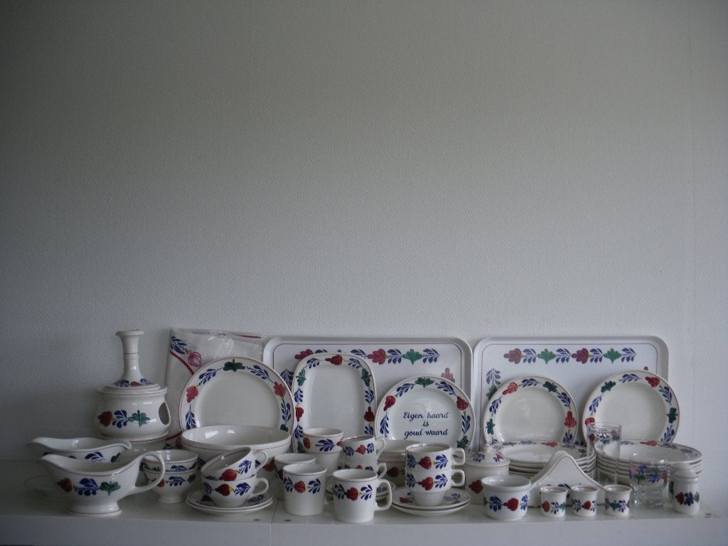 Boerenbont BOCH servies, Overige merken, Ophalen of Verzenden, Zo goed als nieuw, Bord(en)