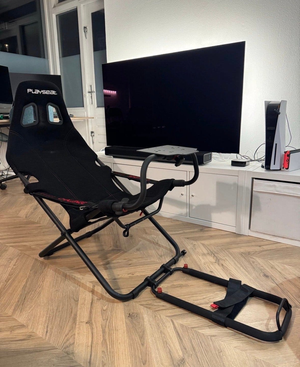 Playseat Challenge racestoel comfortabel, Ophalen of Verzenden, Zo goed als nieuw