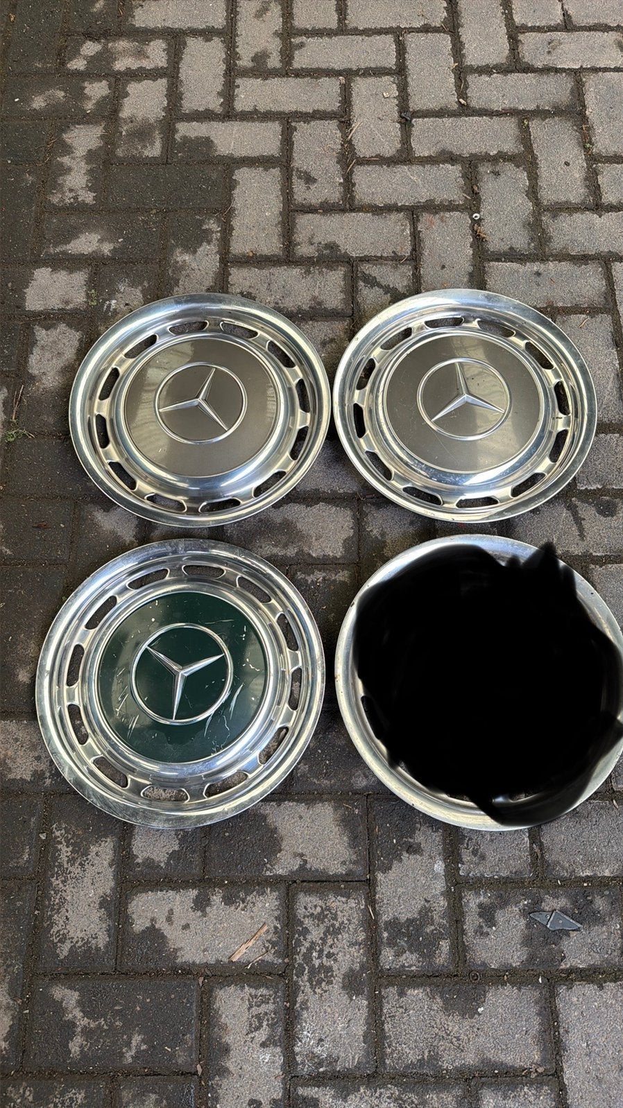 3x wieldop mercedes, Ophalen of Verzenden, Gebruikt