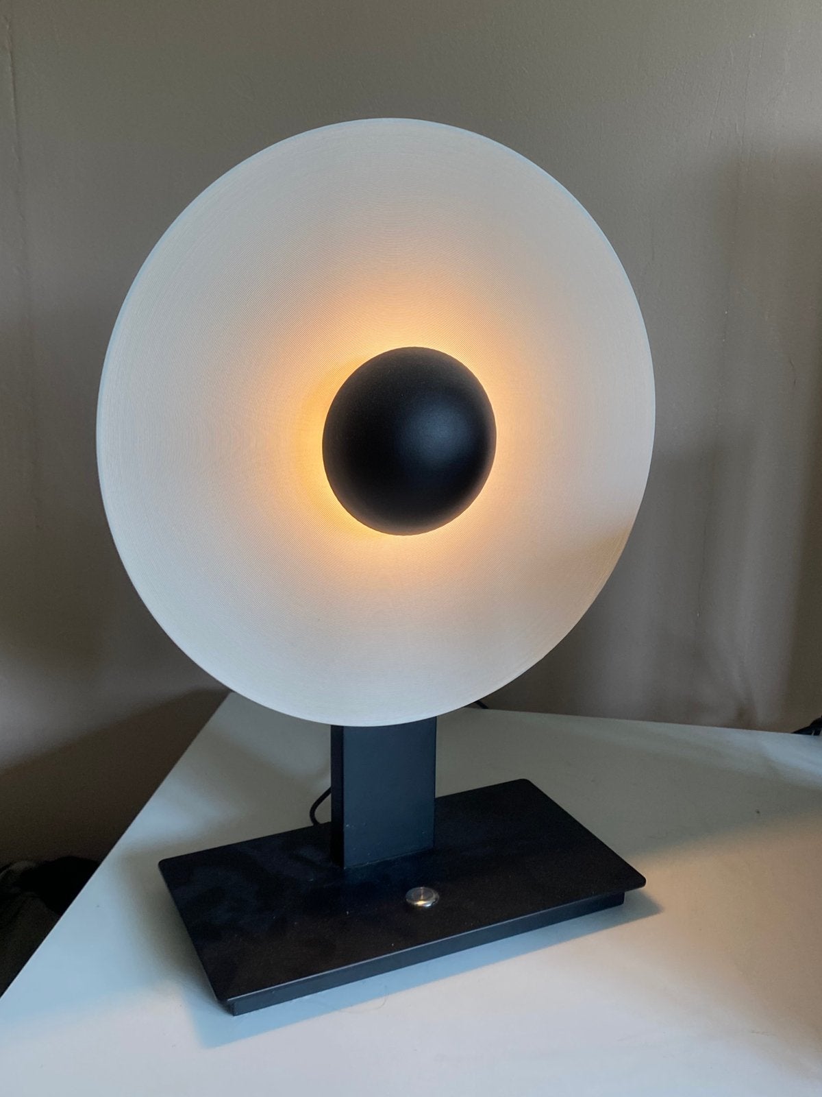 Modern Sun Design lamp ( rare ), Ophalen, Zo goed als nieuw, Design