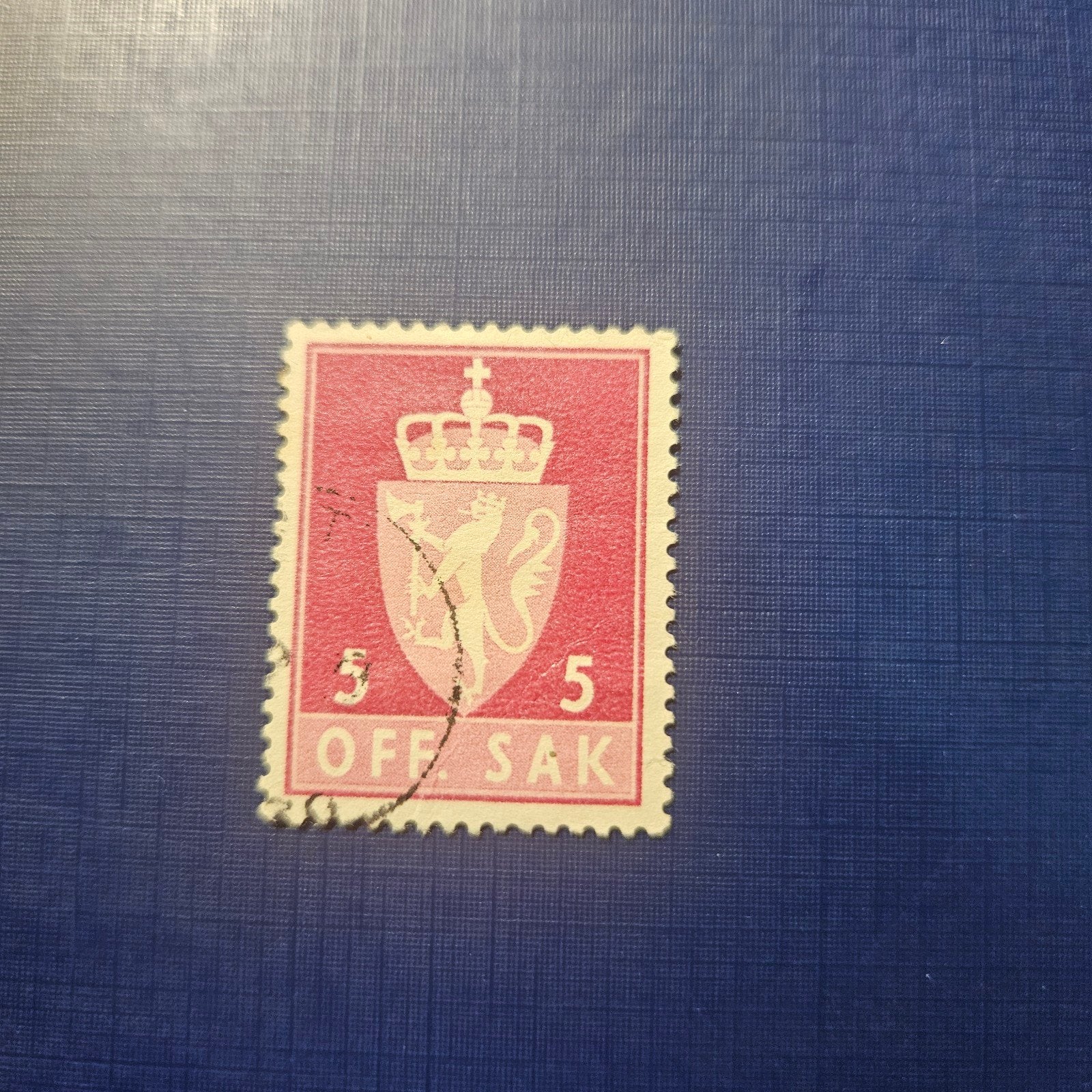 Noorwegen dienst nr 68, Postzegels en Munten, Postzegels | Europa | Scandinavië, Ophalen of Verzenden, Noorwegen, Gestempeld