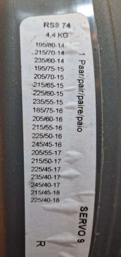 Sneeuwkettingen Pewag Servo 9 RS9 74, Auto diversen, Ophalen, Nieuw
