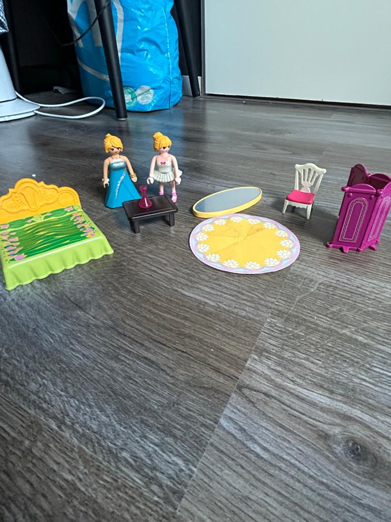 Playmobil prinsessen met meubels, Ophalen of Verzenden, Gebruikt, Overige typen