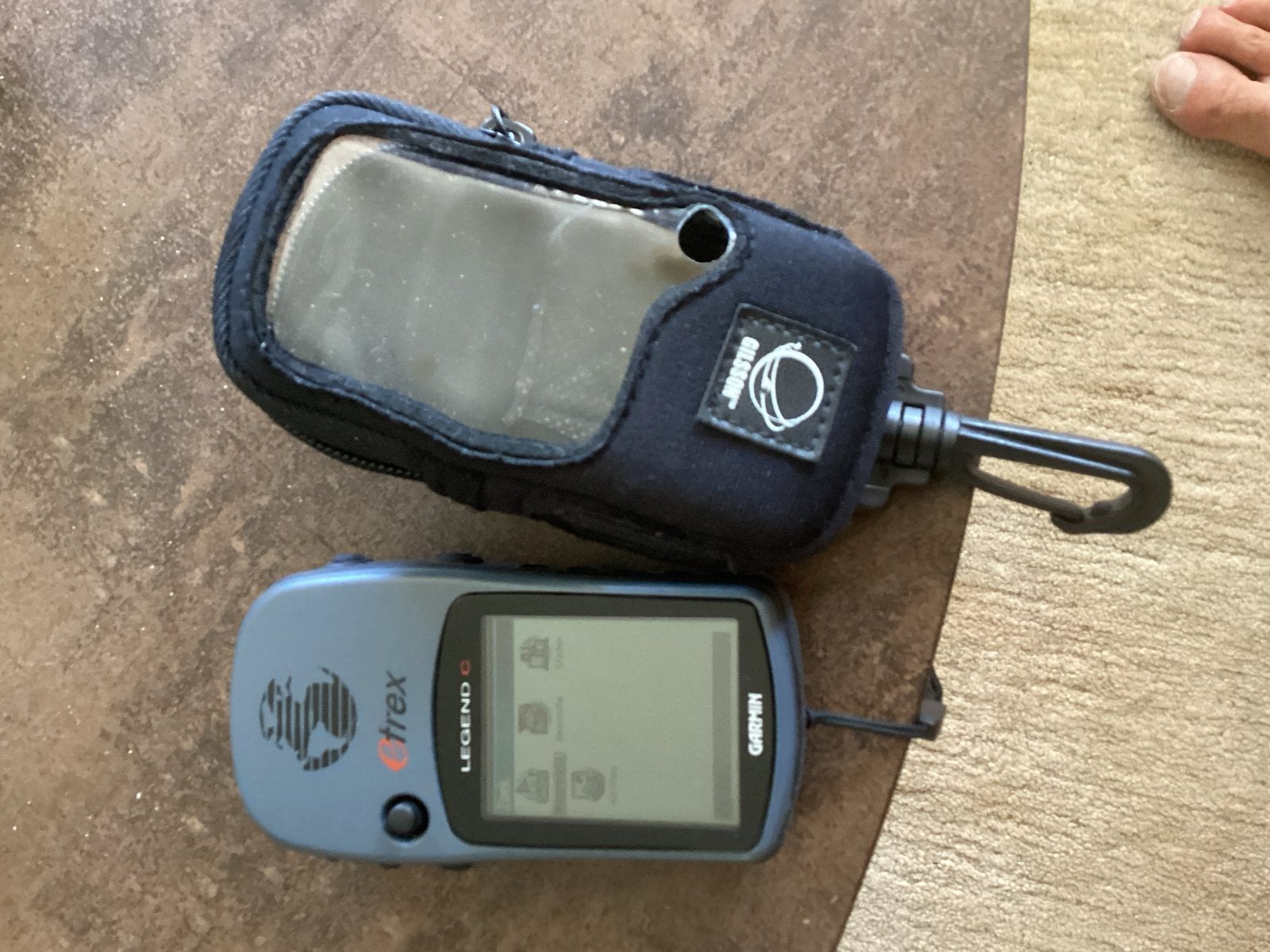 Garmin eTrex Legend C GPS met hoesje, Ophalen of Verzenden, Gebruikt