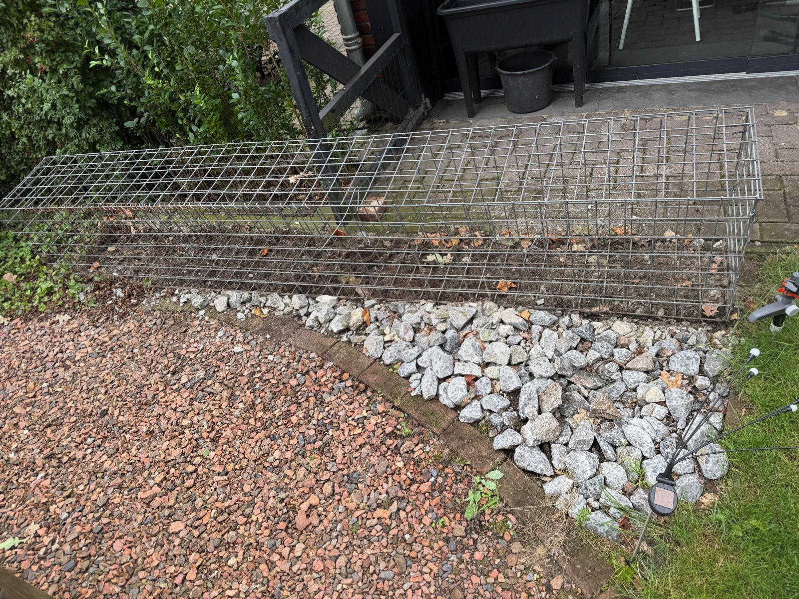 Schanskorf / Gabion 302x39x52 cm, Ophalen, Gebruikt, IJzer, Overige typen