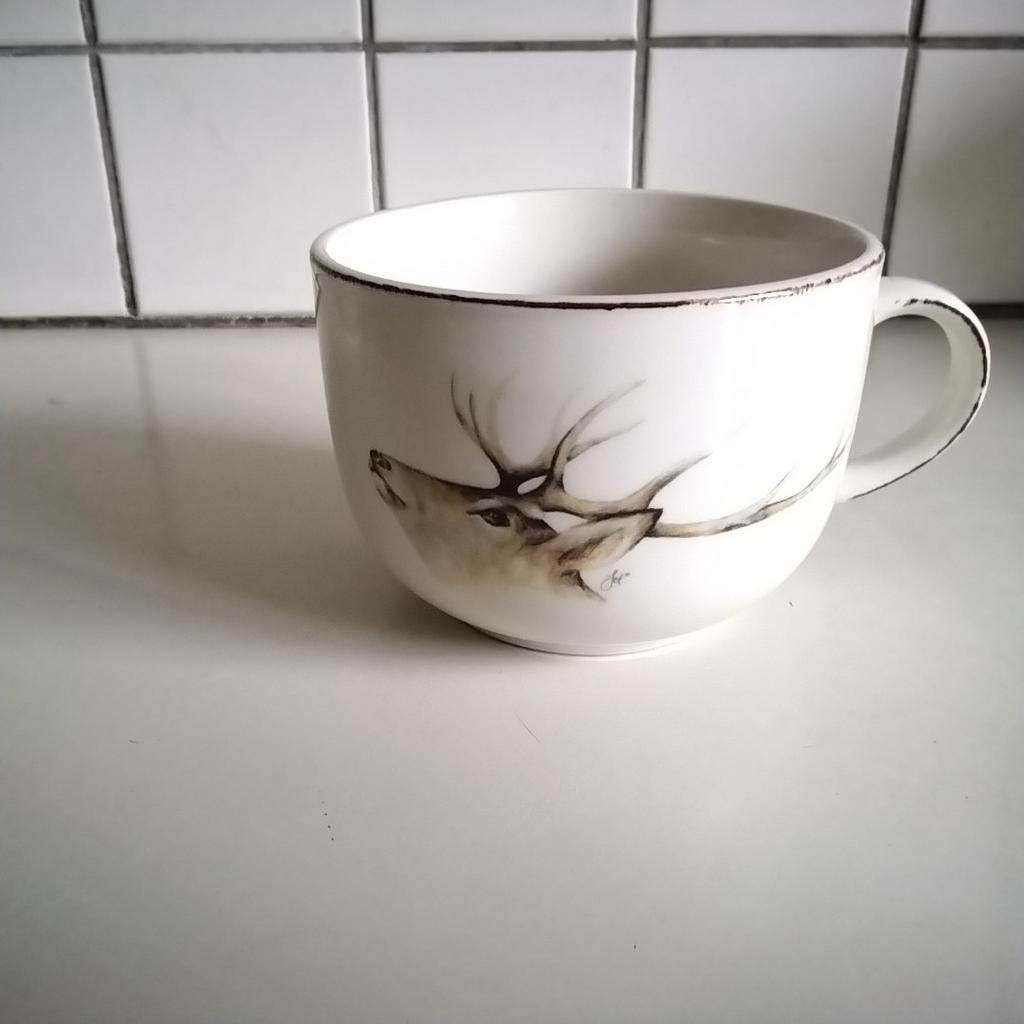 Jet soepkom nature, Huis en Inrichting, Keuken | Servies, Ophalen of Verzenden, Zo goed als nieuw, Kom(men), Overige stijlen