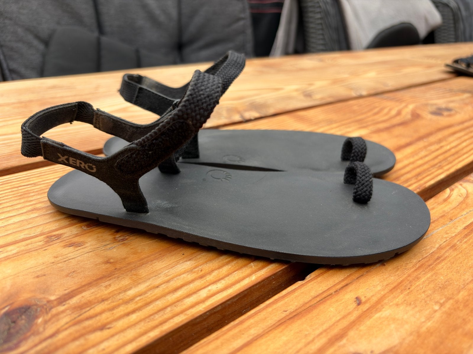 Xero Shoes Z-Trail EV Barefoot Sandalen | Zwart | Maat 36, Zwart, Gedragen, Sandalen of Muiltjes, Ophalen of Verzenden