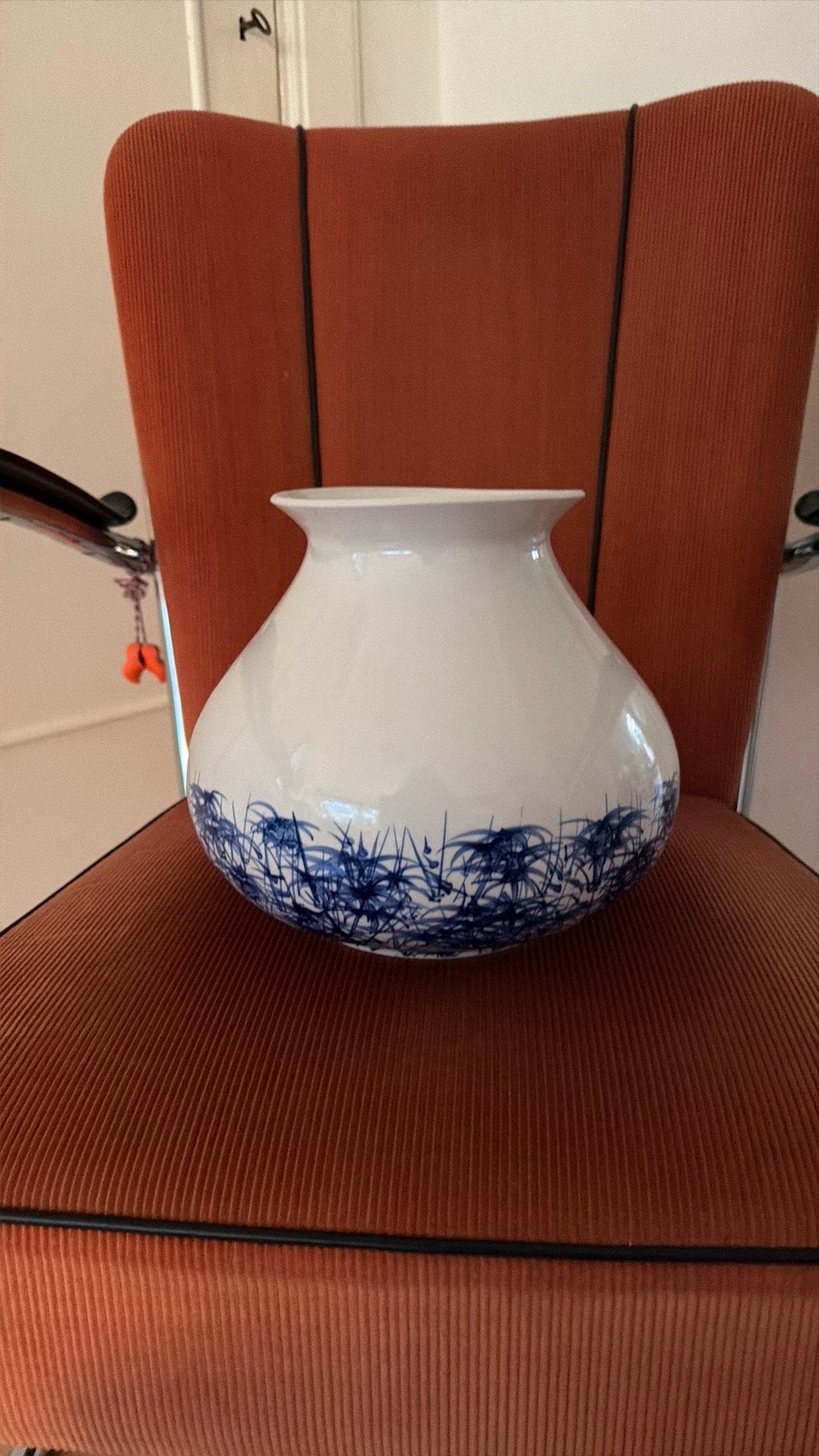 Piet Hein eek vaas, Ophalen, Blauw, Aardewerk of Porselein, Zo goed als nieuw