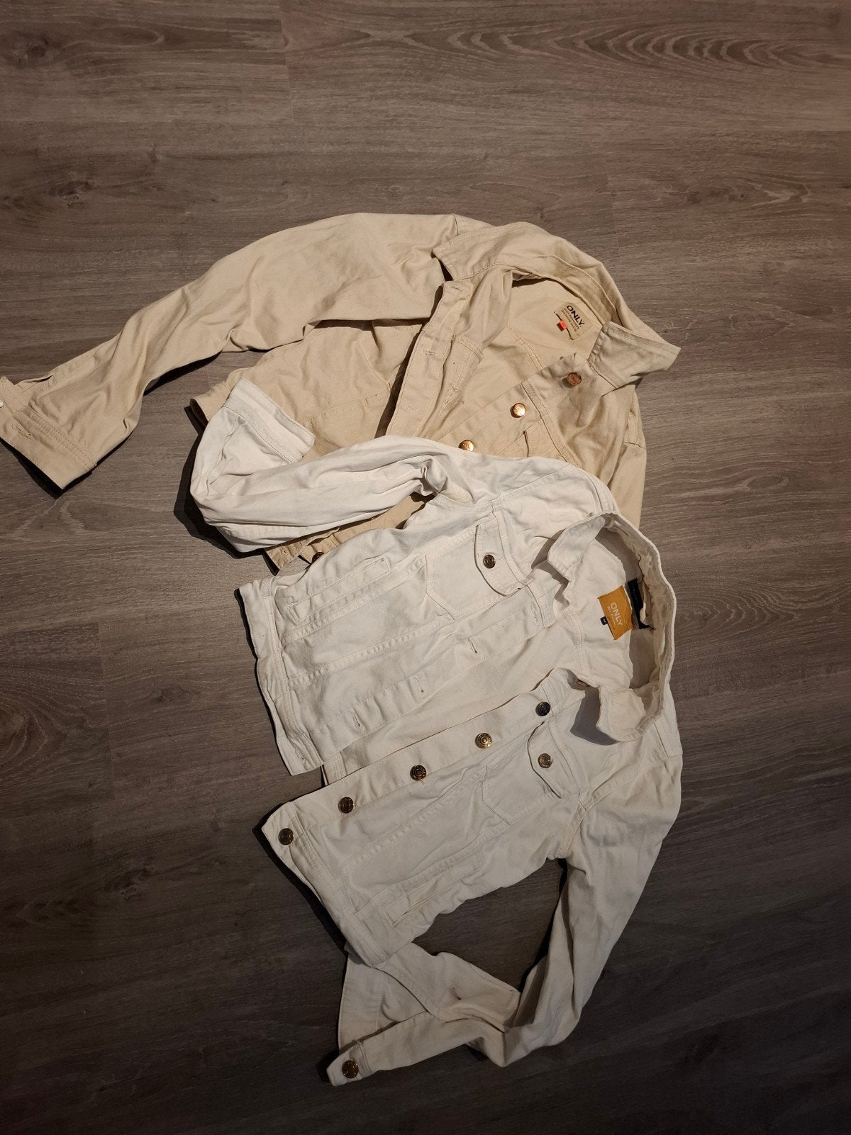 2 spijker jasjes Only, Kleding | Dames, Jassen | Zomer, Ophalen of Verzenden, Zo goed als nieuw, Maat 38/40 (M), Blauw