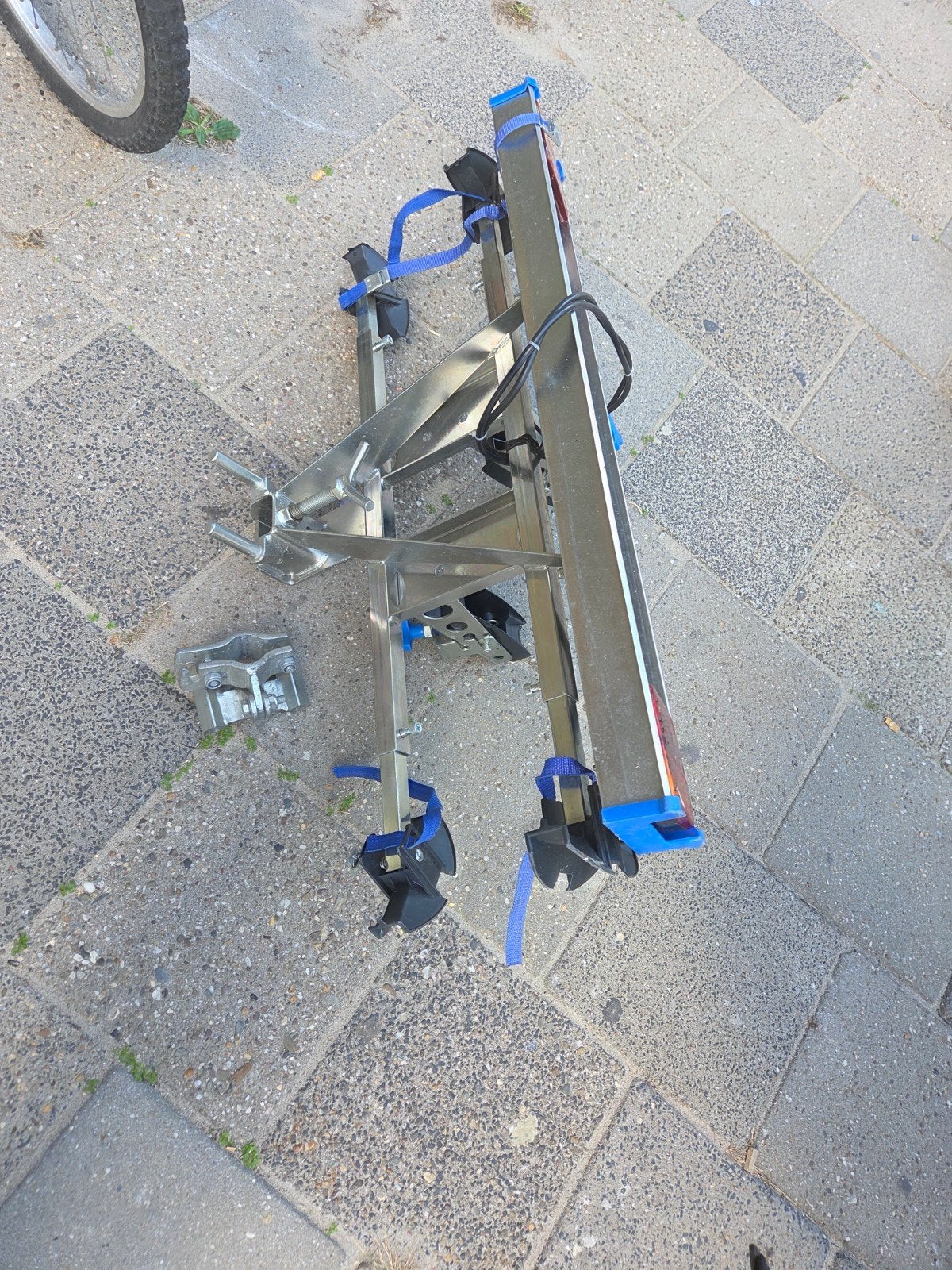 Trekhaak fietsendrager voor 2 fietsen - Gebruikt, Ophalen, 2 fietsen, Gebruikt, Trekhaakdrager