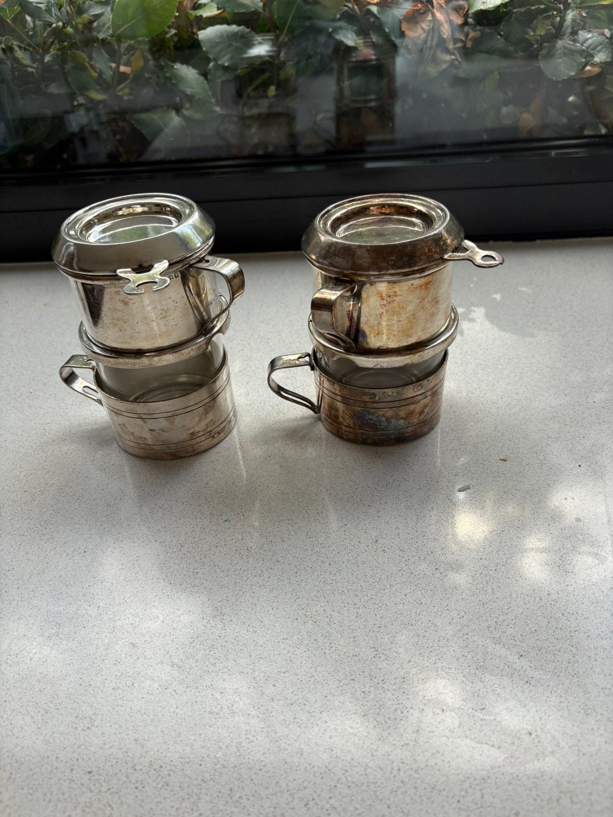 Hotelzilver koffiefilters (compleet), Gebruikt, Overige merken, Klassiek, Overige typen