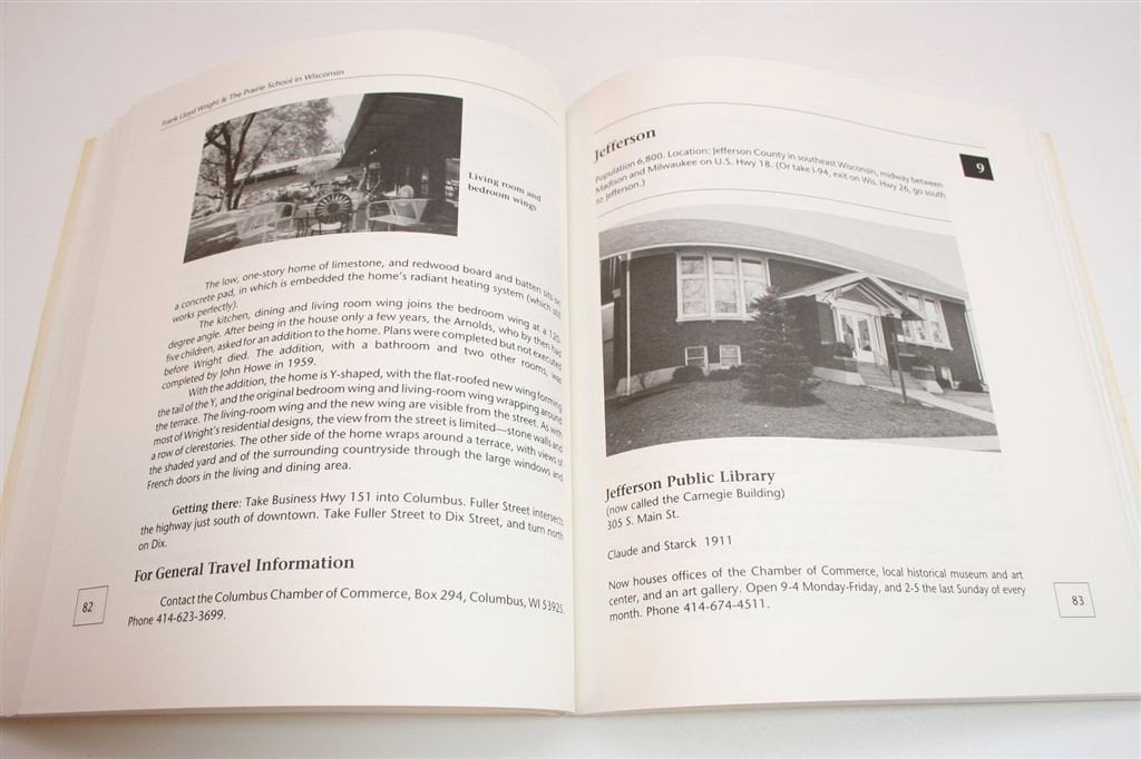 Architectuurgids Prairie School — Frank Lloyd Wright [WI], Ophalen of Verzenden, Gelezen, Architecten