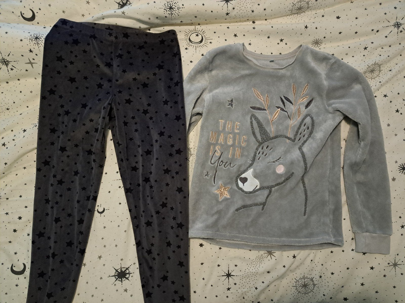 Zachte warme pyjama maat 158, Ophalen of Verzenden, Gebruikt, Meisje, Nacht- of Onderkleding