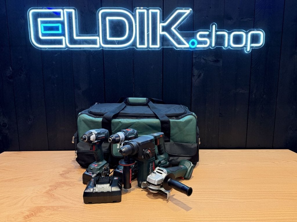 Metabo KIDLE 4.1.3 Combiset | 4 machines, 3 accu's en, Niet ingevuld, Niet ingevuld, Niet ingevuld