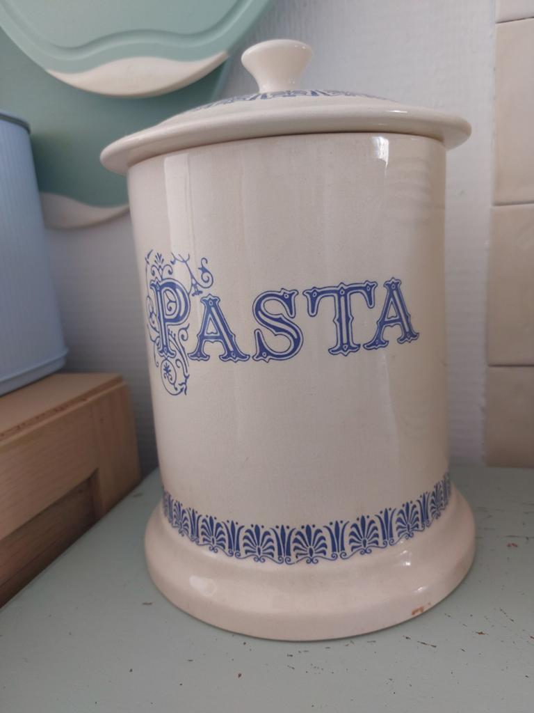 Pasta pot antiek Brits met deksel+afsluitring., Overige typen, Nieuw, Ophalen of Verzenden, Overige stijlen