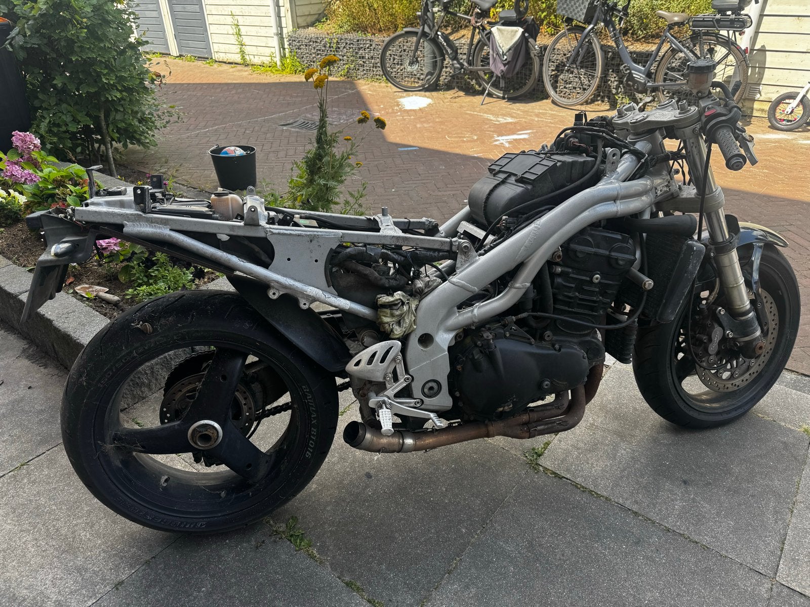 Triumph T595 project motor - onderdelen of opbouw, Motoren, Ophalen, Gebruikt
