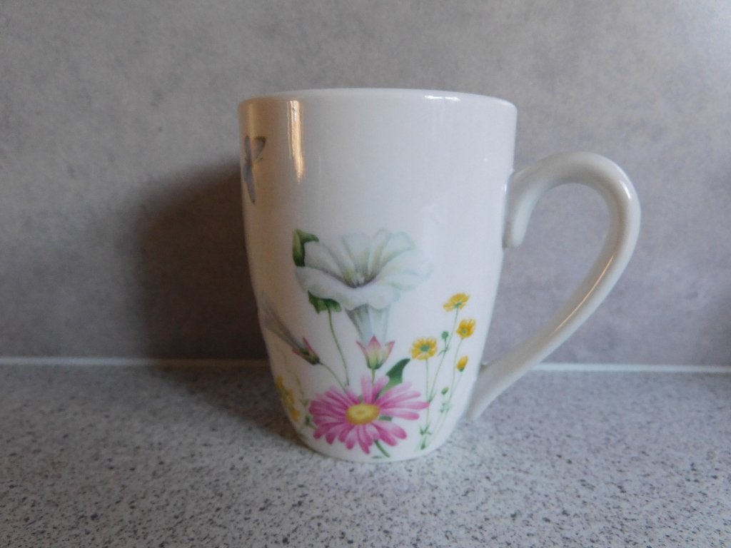 Senseo Mok Wilde Bloemen Janneke Brinkman, Overige merken, Zo goed als nieuw, Overige stijlen, Porselein