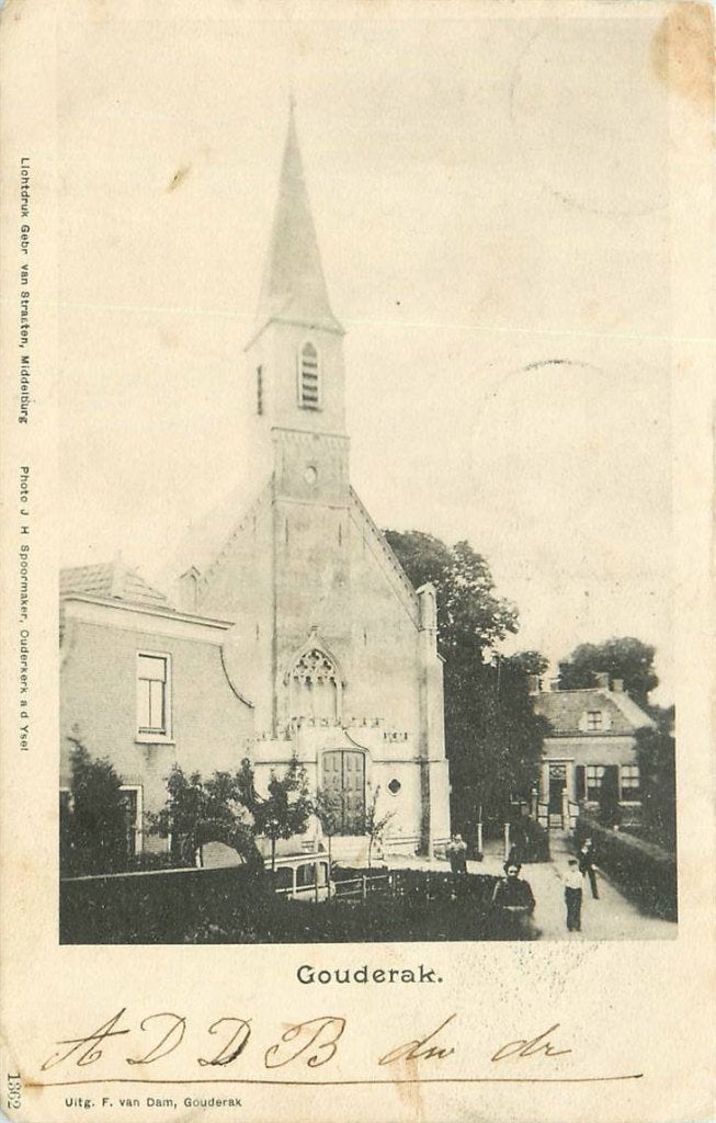 388-320-037 Gouderak, Verzamelen, Verzenden, Voor 1920, Zuid-Holland