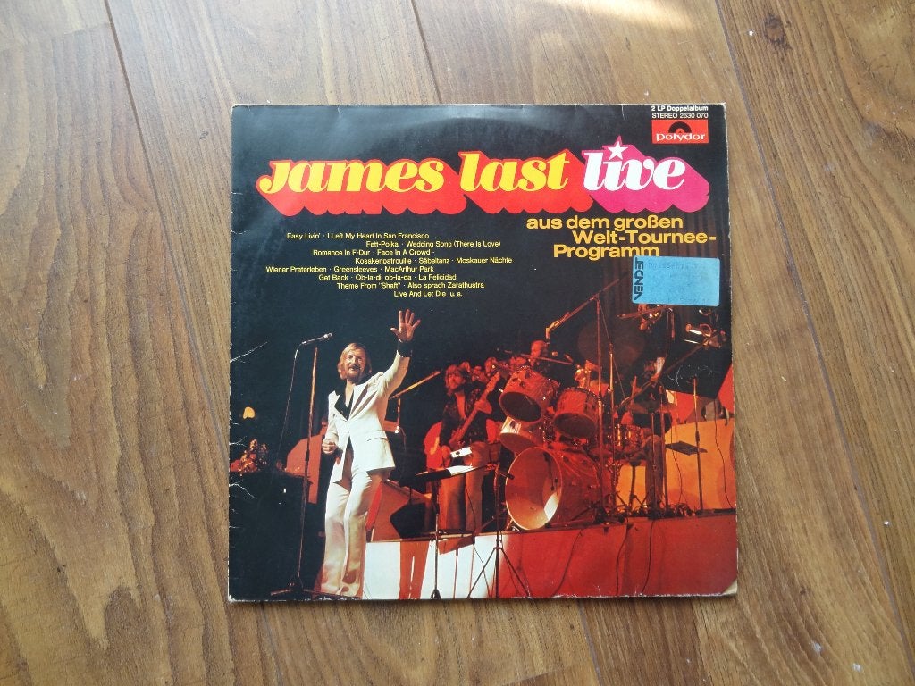 James Last live dubbel LP, Ophalen, Gebruikt, Dubbel-LP, Overige genres