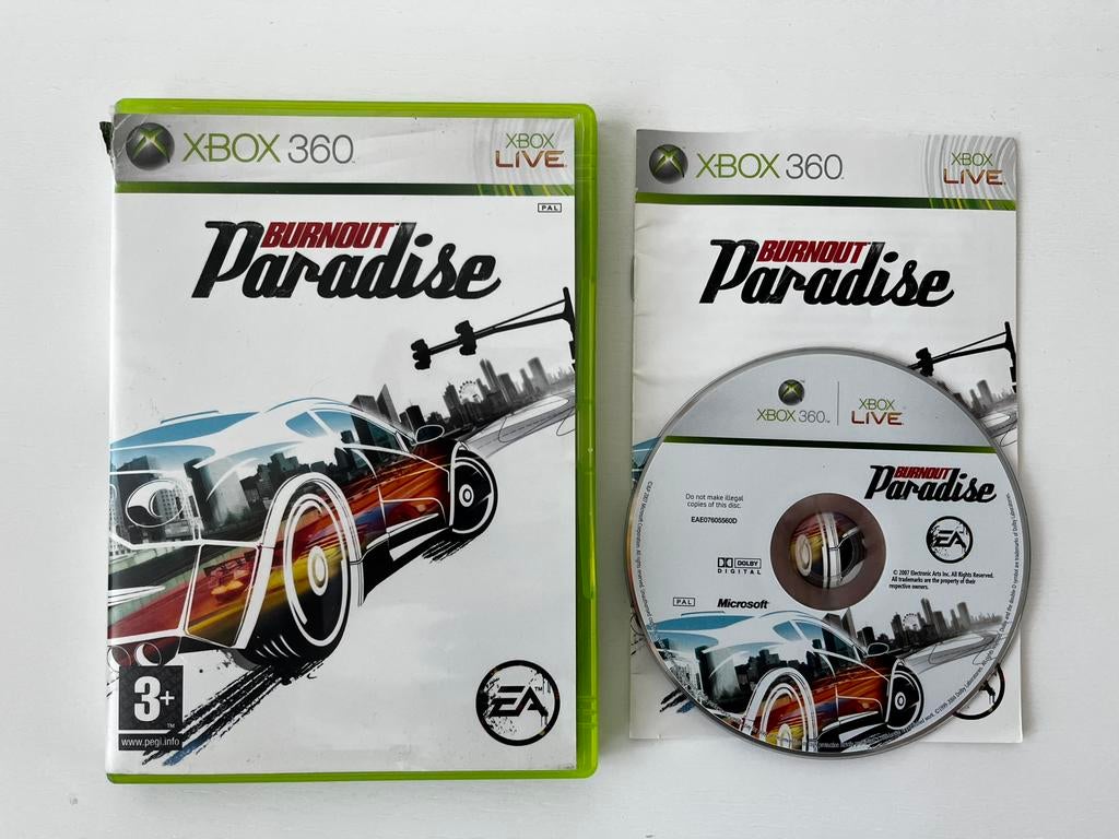 Burnout Paradise, 1 speler, Racen en Vliegen, Ophalen of Verzenden, Zo goed als nieuw