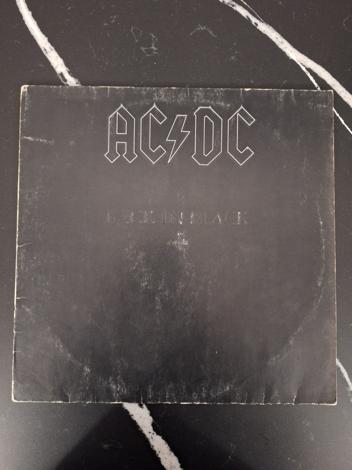 AC/DC - Back in Black LP (Originele uitgave 1980), LP, Gebruikt, Originele persing, Ophalen of Verzenden