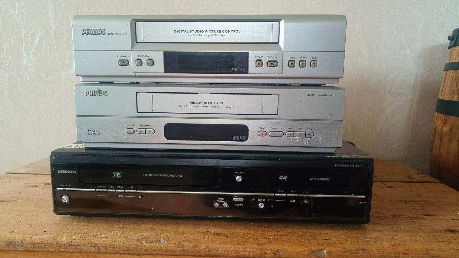 Video spelers en 1 video dvd recorder, Ophalen of Verzenden