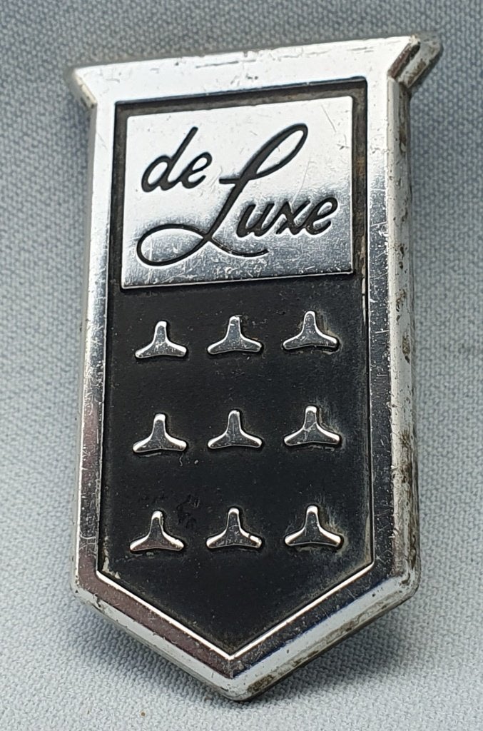 De luxe embleem, 50/70er jaren. Waarschijnlijk Ford, Verzenden, Gebruikt, Auto's
