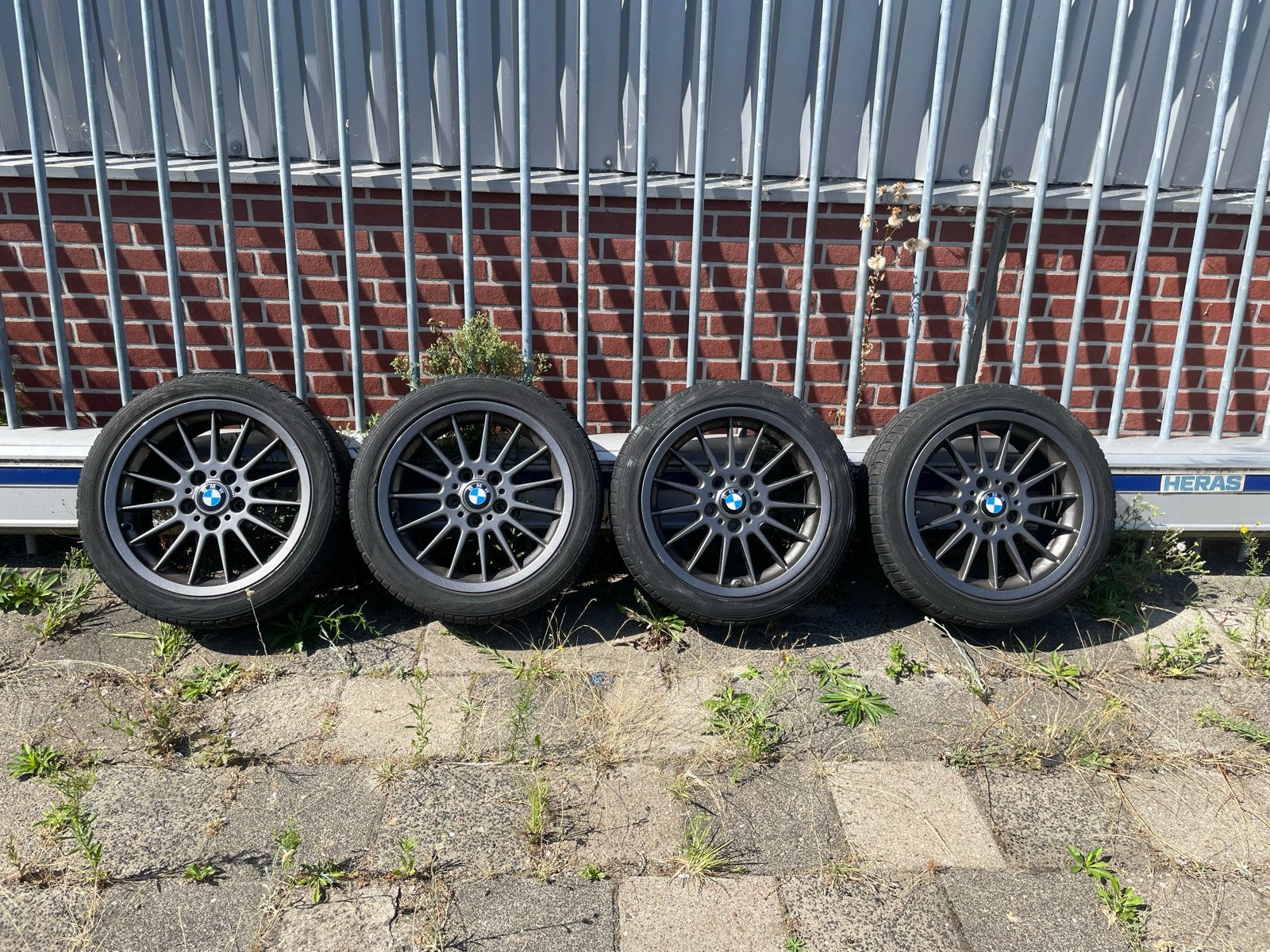 BMW Style 32 Breedset Velgen 17 inch, Auto-onderdelen, Ophalen, Gebruikt, Banden en Velgen, 17 inch