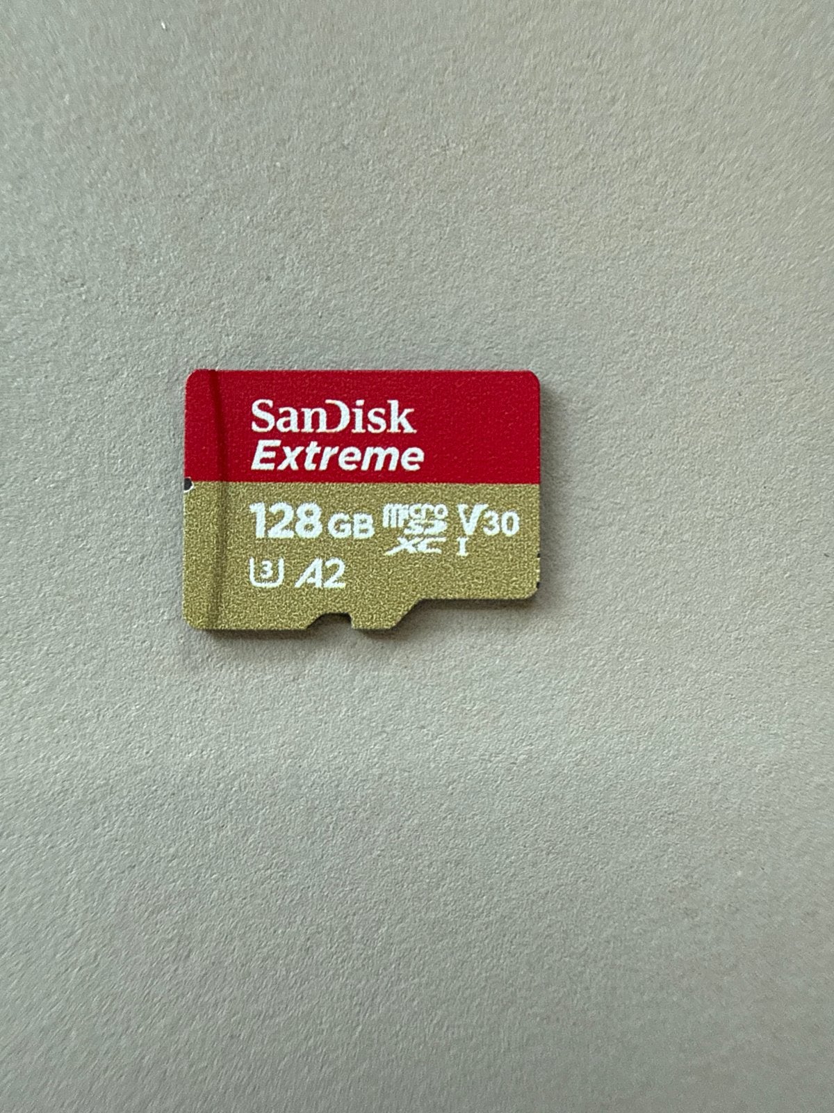 SanDisk Extreme MicroSDXC 128GB met adapter, Ophalen of Verzenden, Fotocamera, 128 GB, MicroSDXC