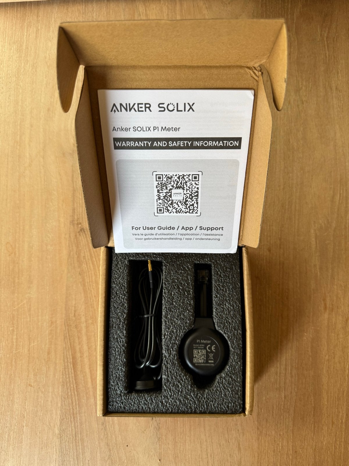Anker Solix P1 Meter - Slimme Energiemeter, Ophalen of Verzenden, Nieuw, Overige merken, Overige typen