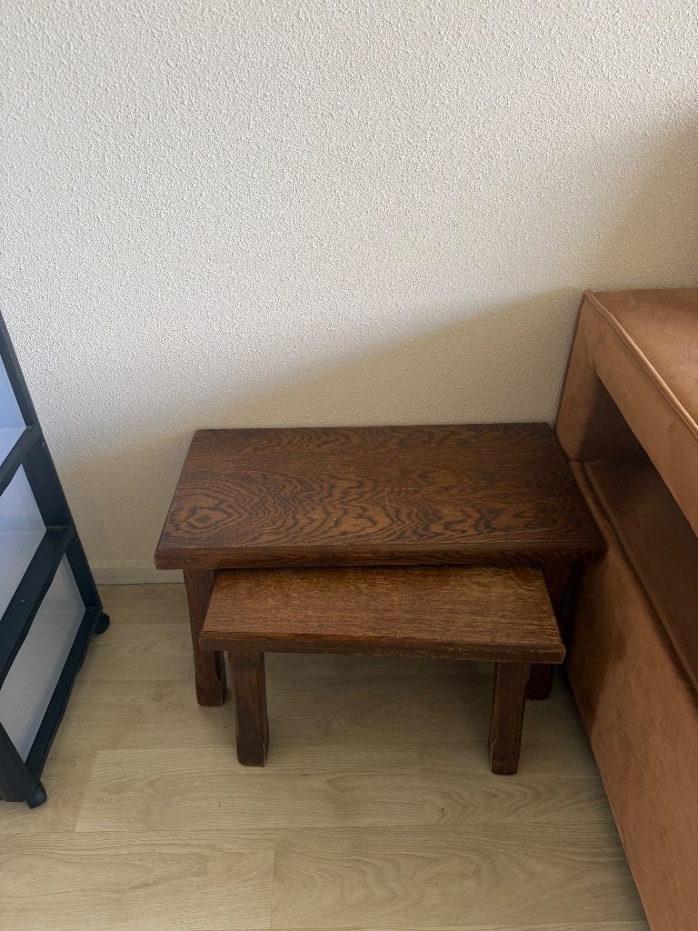 Twee kleine tafels gratis ophalen, Ophalen, Gebruikt
