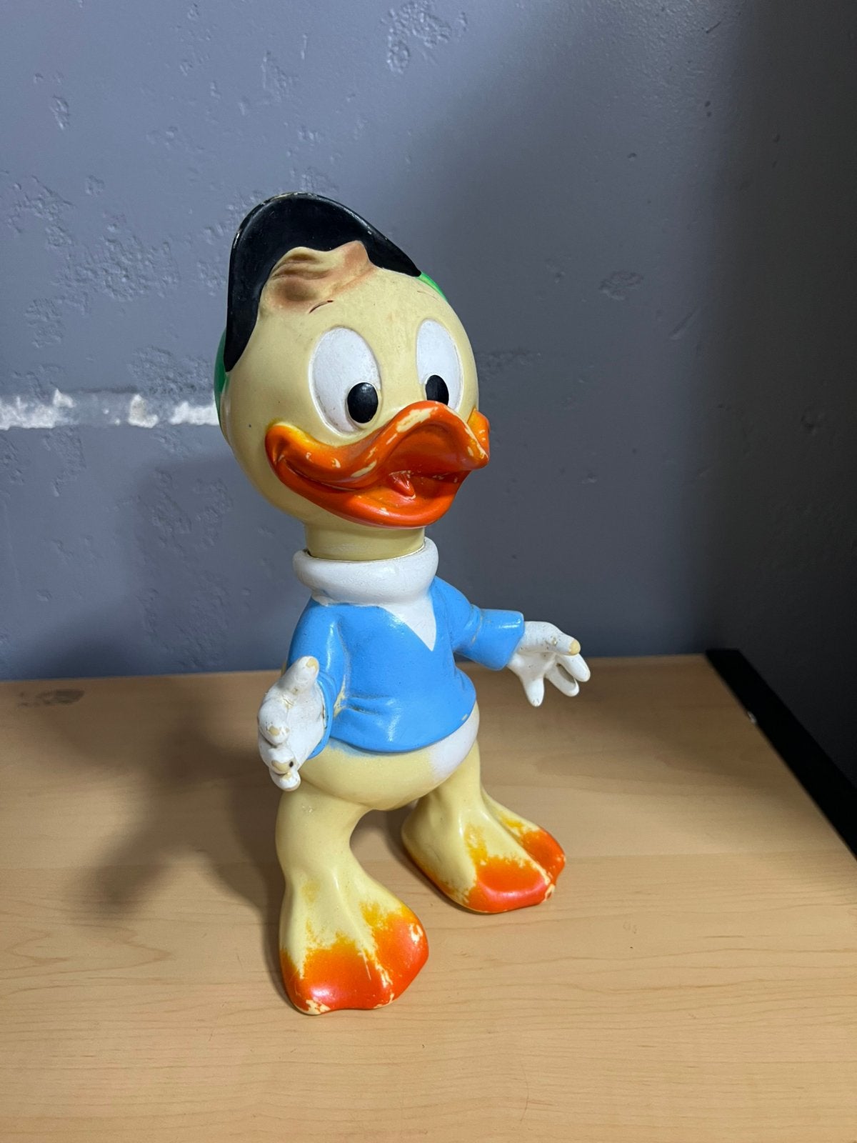Walt Disney Kwik Kwek Kwak Ledra Vintage 1962 goede staat, Verzamelen, Ophalen of Verzenden, Overige figuren, Gebruikt, Beeldje of Figuurtje