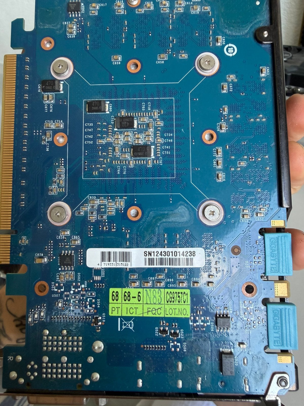 Partij van 8 Videokaarten, PCI-Express 3, ., Ophalen of Verzenden, .
