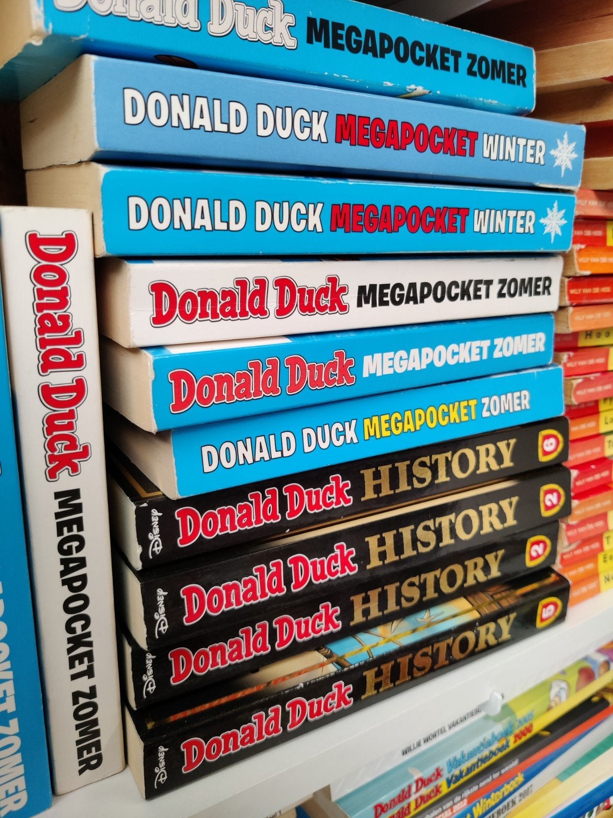 Grote collectie Donald Duck stripboeken, Boeken, Meerdere stripboeken, Ophalen of Verzenden, Gelezen, Walt Disney