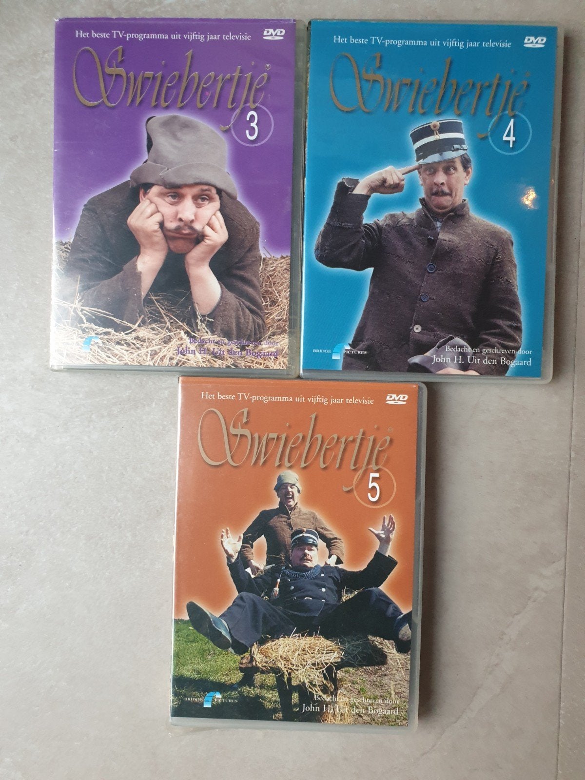 Swiebertje DVD Boxen - Seizoen 3, 4 en 5, Gebruikt, Alle leeftijden, Nederlands, Komedie