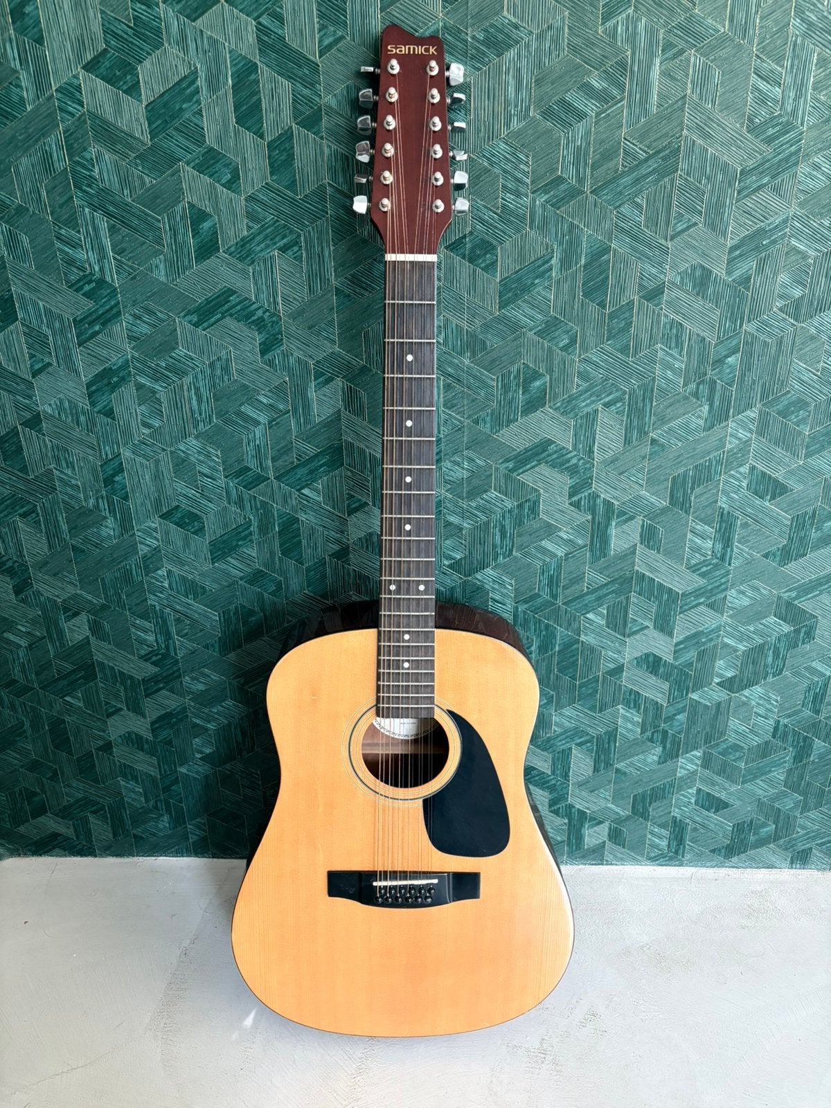 Samick SW 115-12 | 12-snarige akoestische gitaar, Muziek en Instrumenten, Ophalen, Gebruikt, Western- of Steelstringgitaar